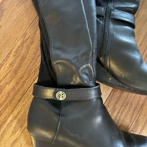 Gianni Bini Black Heeled Boots